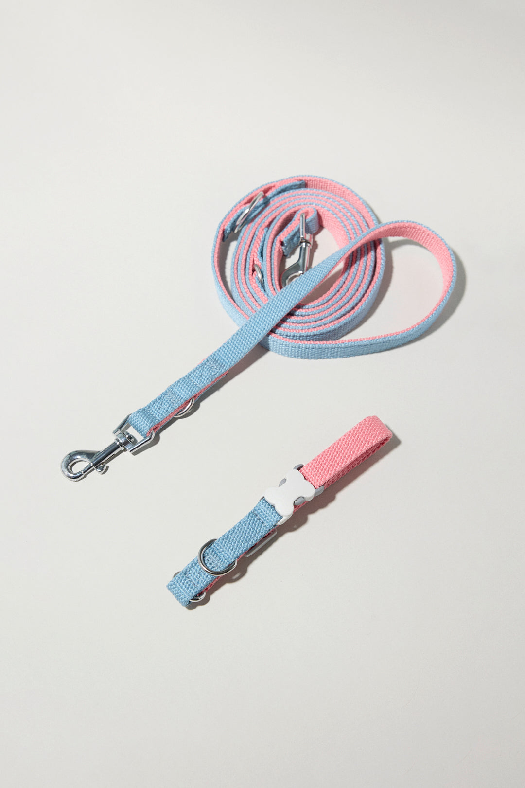 Dúo Collar + Correa - Helado de Fresa XS-S