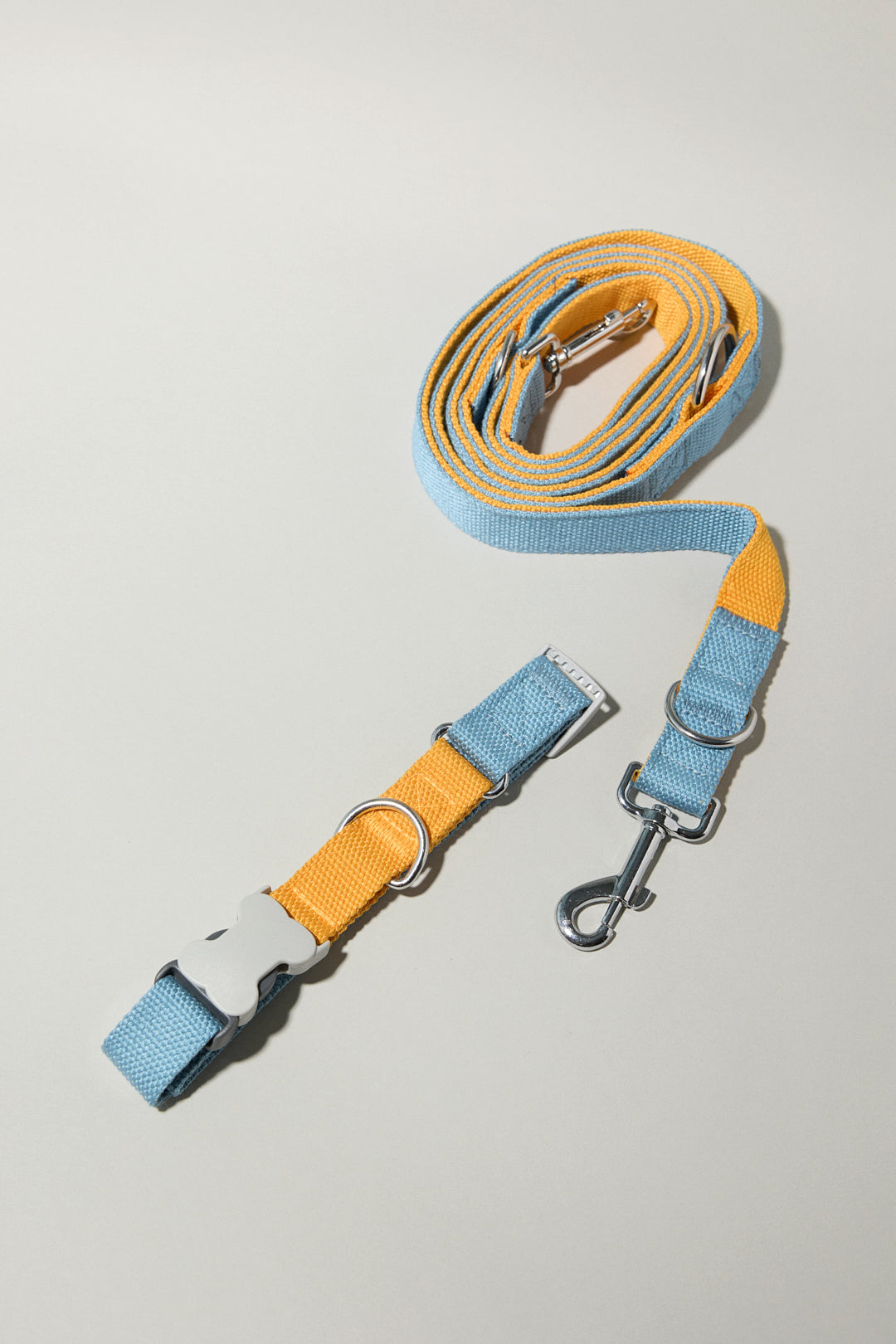Dúo Collar + Correa - Naranja Spritz M-L