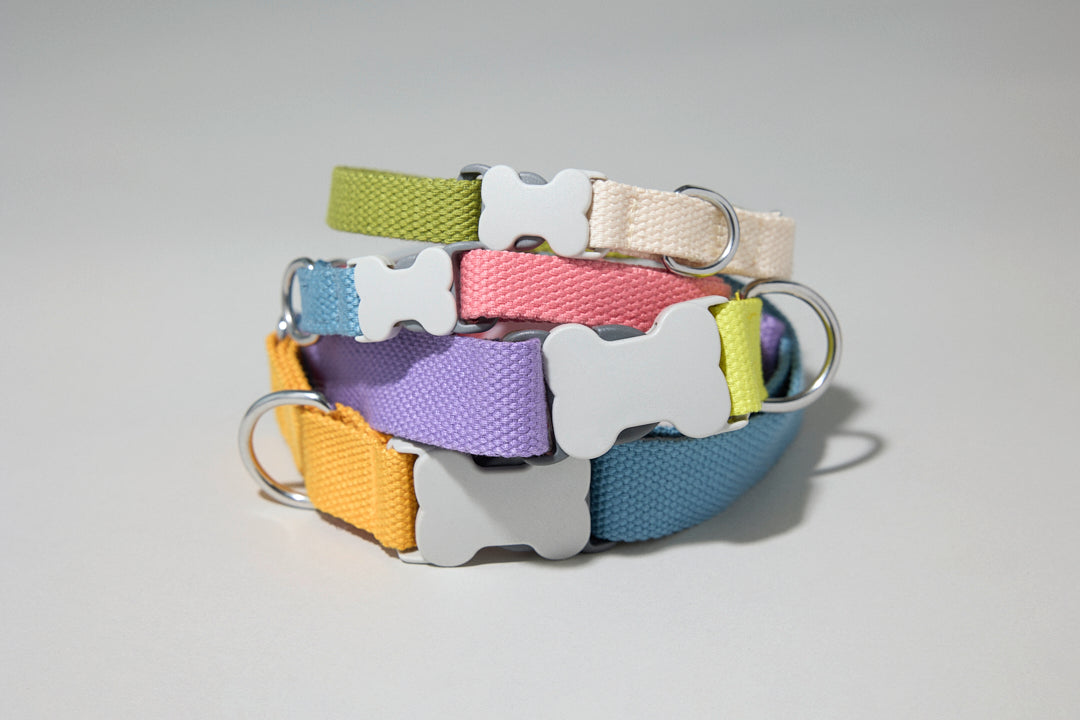 Dog cotton leash collar harness multicolour multifunctional adjustable Molipop